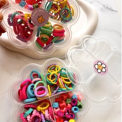 Kutu Çoklu Lastik Toka Set