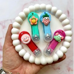 Figürlü Renkli Tırnak Makası