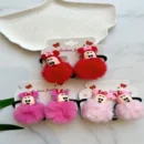 Minnie Peluş Kalın Lastik Toka