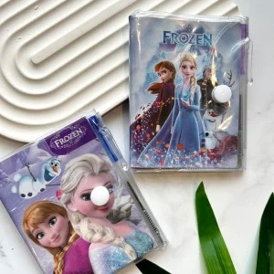 Elsa Kalemli Çizgili Not Defteri